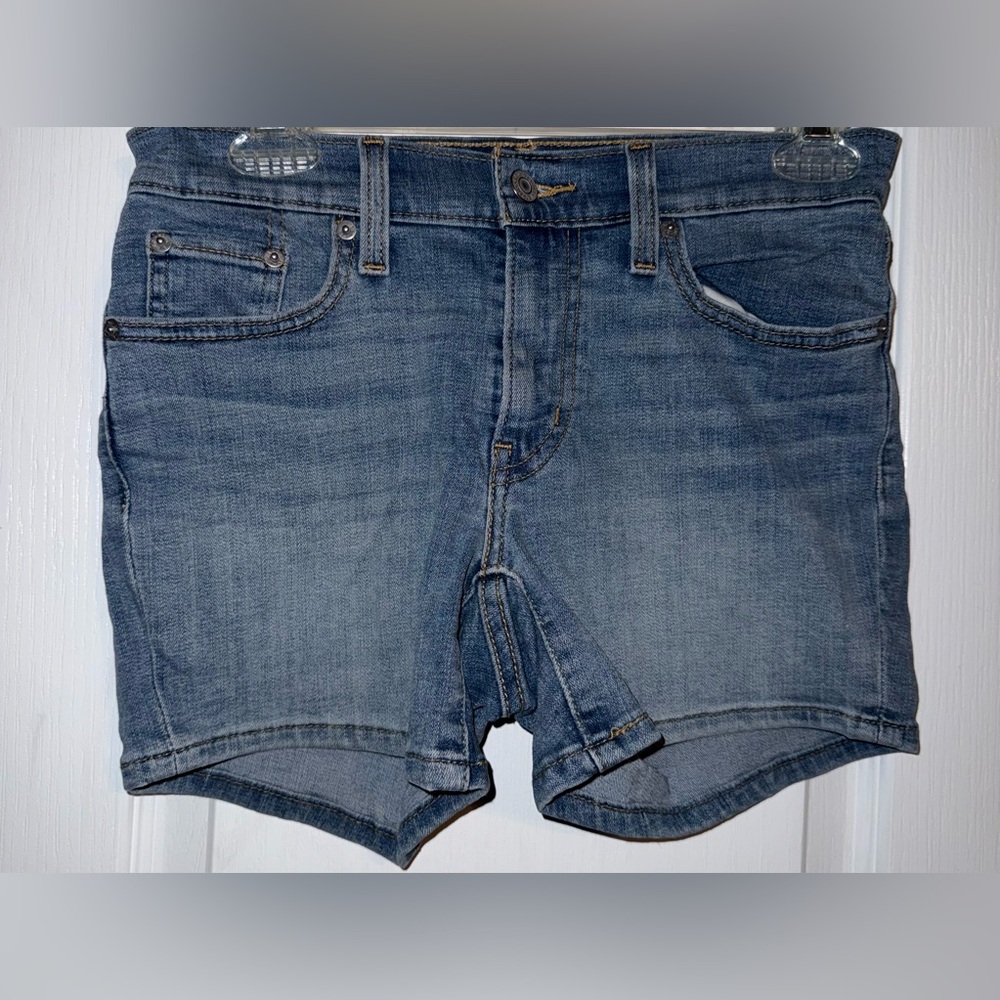 Levi’s Mid Length Denim Shorts Blue Size 24